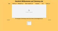 Desktop Screenshot of clemmys.de